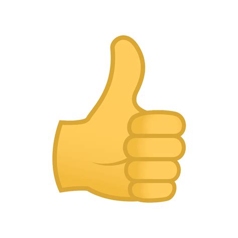 gif of thumbs up